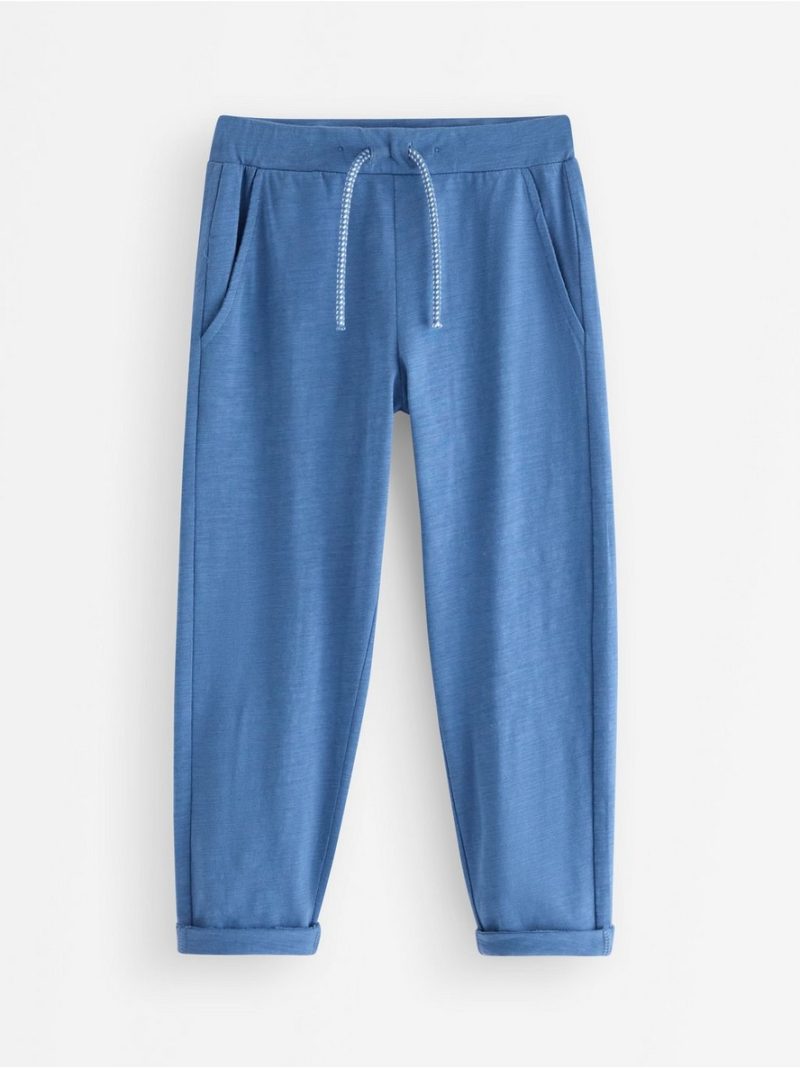 Trousers in slub jersey - 3009632-8887