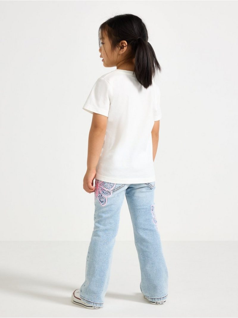 FREJA Regular flare super stretch  jeans - 3009699-766
