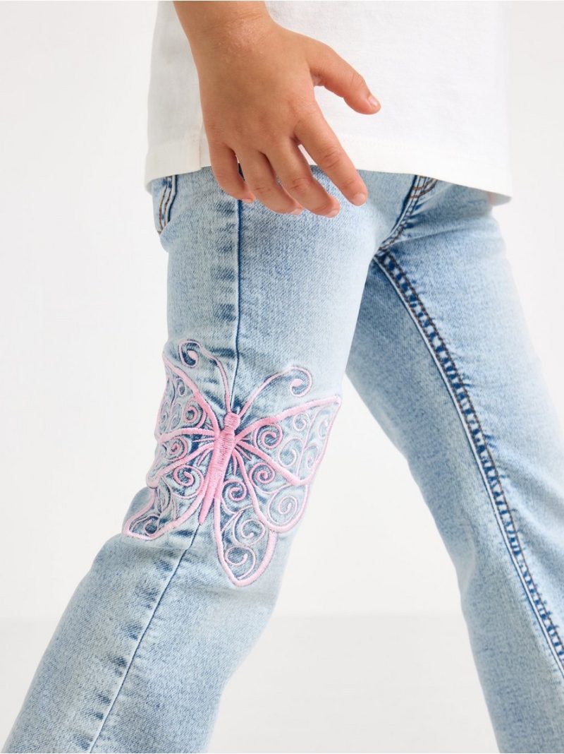 FREJA Regular flare super stretch  jeans - 3009699-766