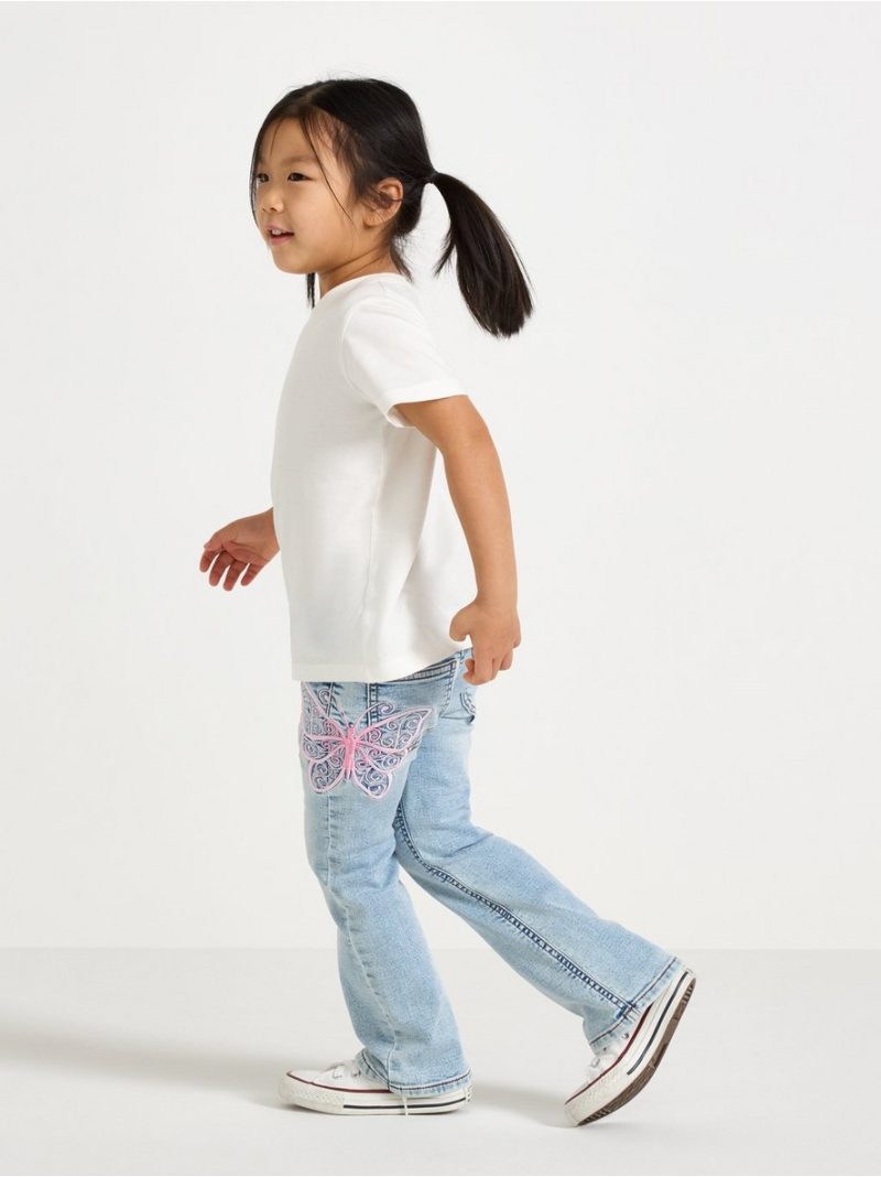 FREJA Regular flare super stretch  jeans - 3009699-766