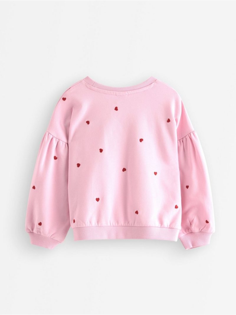 Cropped jumper with puff sleeve - 3009731-3679