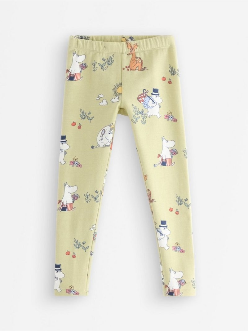Moomin leggings with brushed inside - 3009773-2415