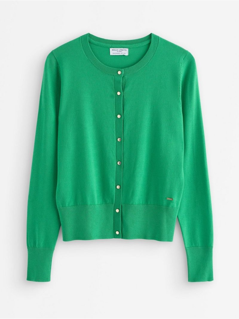 Fine-knit cardigan - 3009919-8892