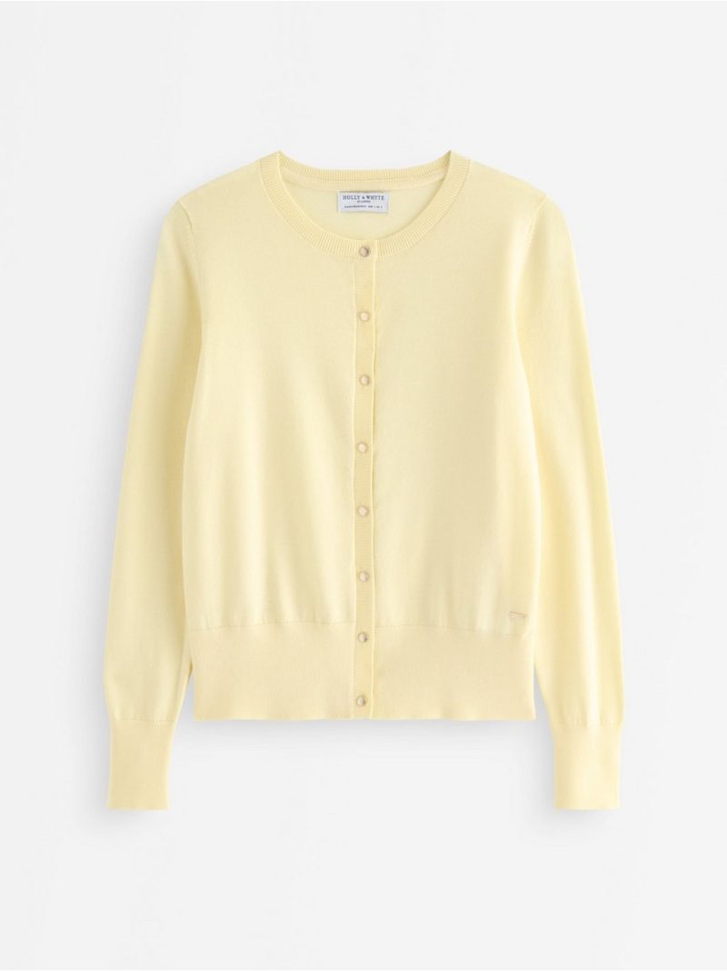 Fine-knit cardigan - 3009919-9655