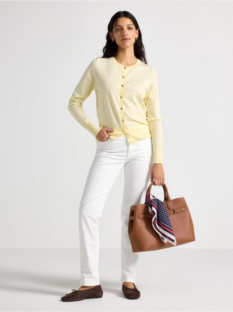 Fine-knit cardigan - 3009919-9655