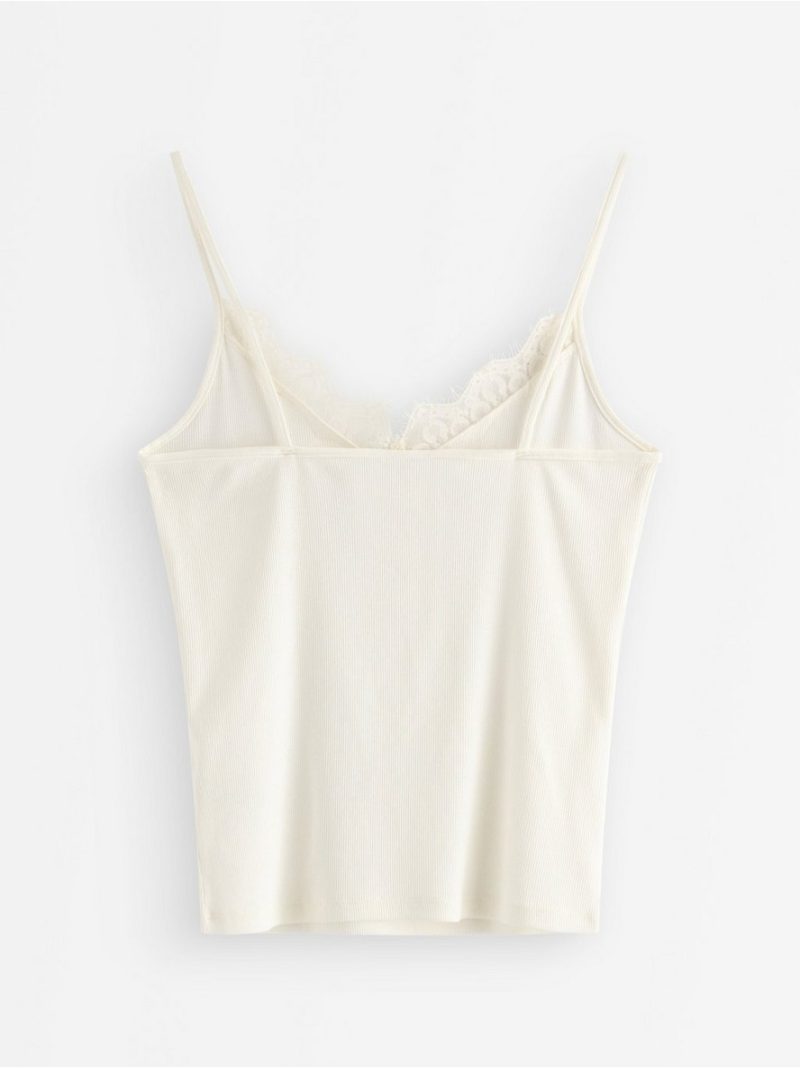 Ribbed camisole - 3010004-7862