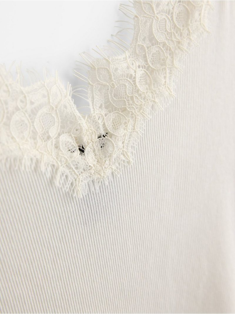 Ribbed camisole - 3010004-7862