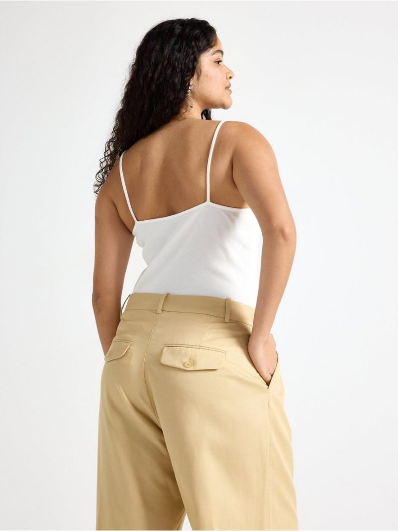 Ribbed camisole - 3010004-7862