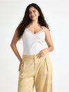 Ribbed camisole - 3010004-7862