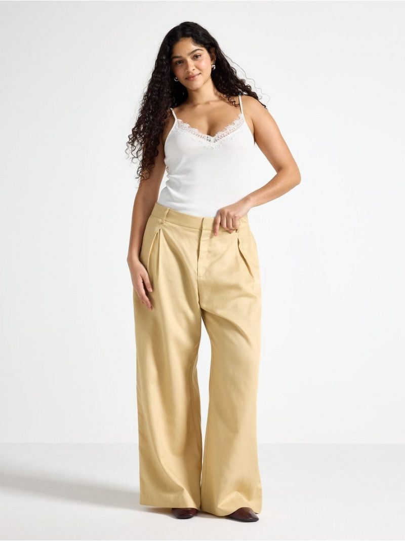 Ribbed camisole - 3010004-7862