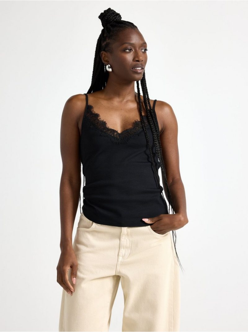 - Ribbed camisole Ribbed camisole - 3010004-80