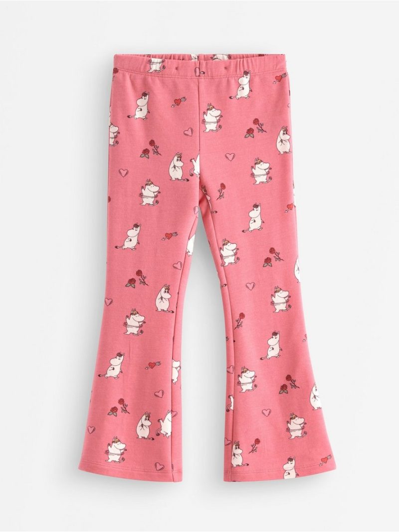 Moomin leggings with brushed inside - 3010017-1065