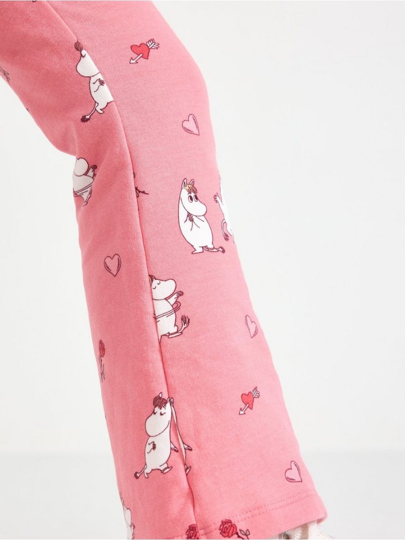 Moomin leggings with brushed inside - 3010017-1065