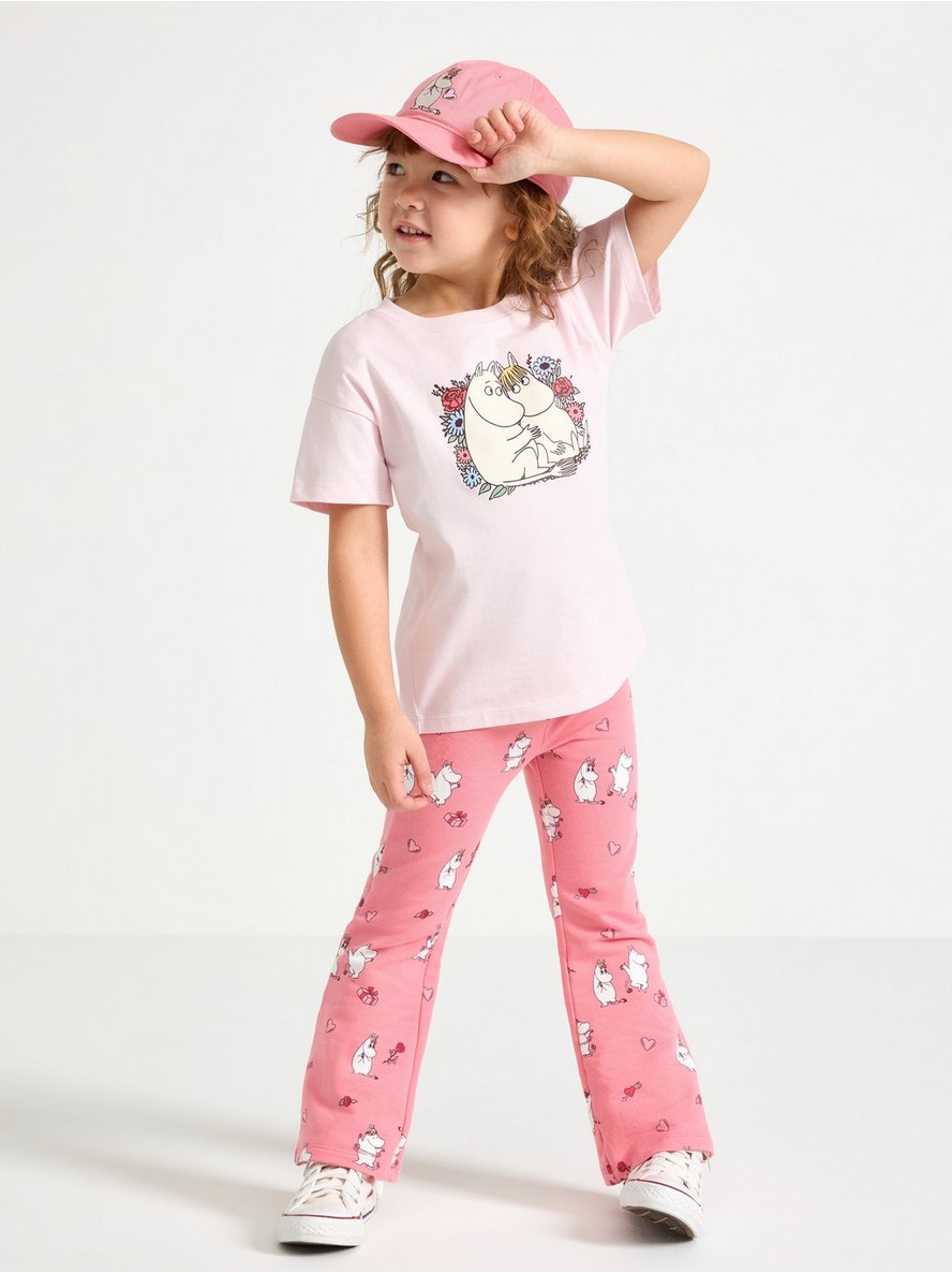 Moomin leggings with brushed inside - 3010017-1065