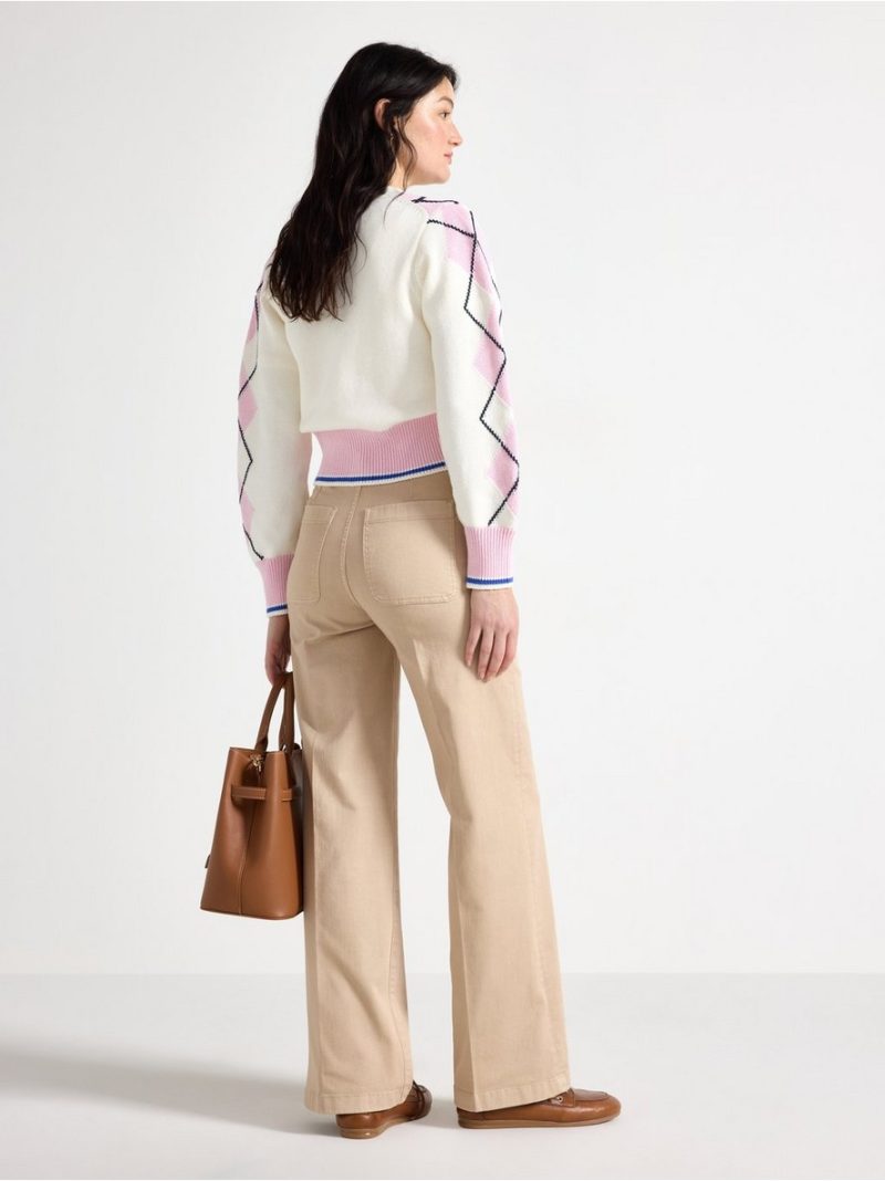 Wide trousers - 3010223-7459