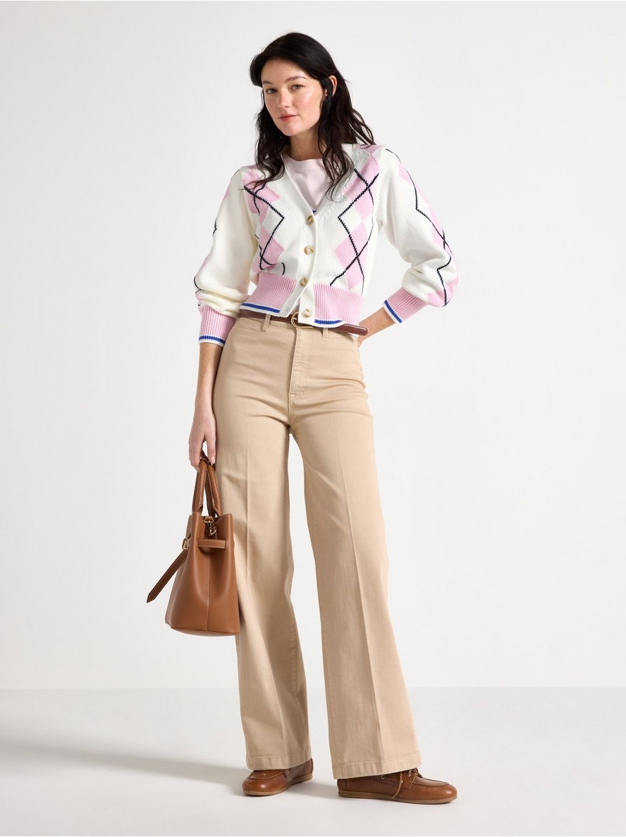 Wide trousers - 3010223-7459