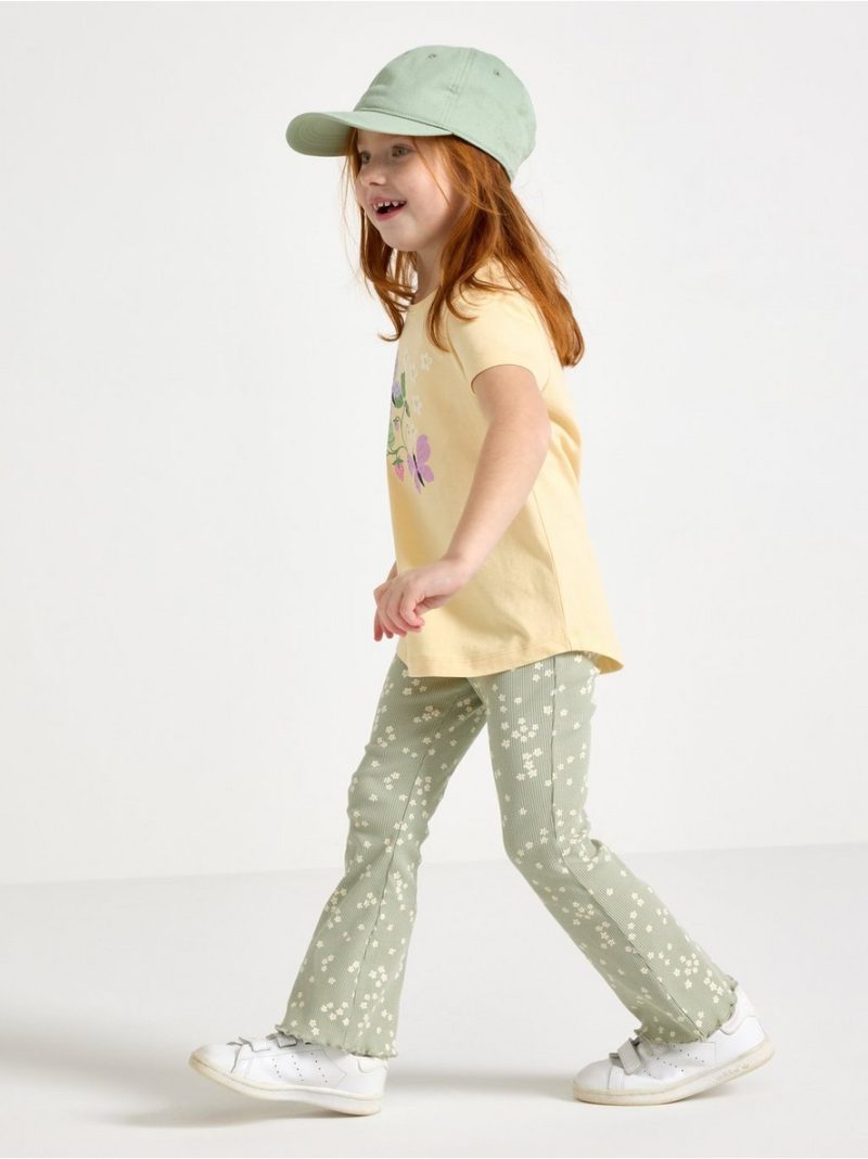 Ribbed leggings - 3010240-3905