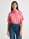 Blouse with broderie anglaise - 3010279-8393