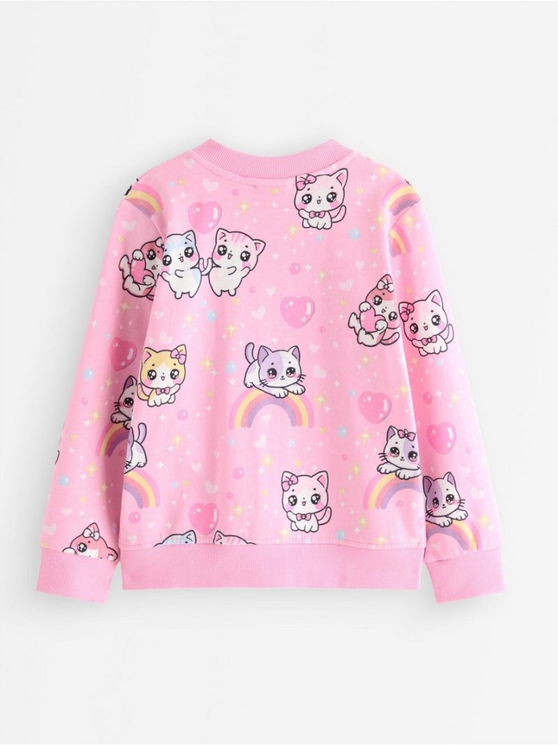 Sweatshirt with zip closure - 3010337-3679