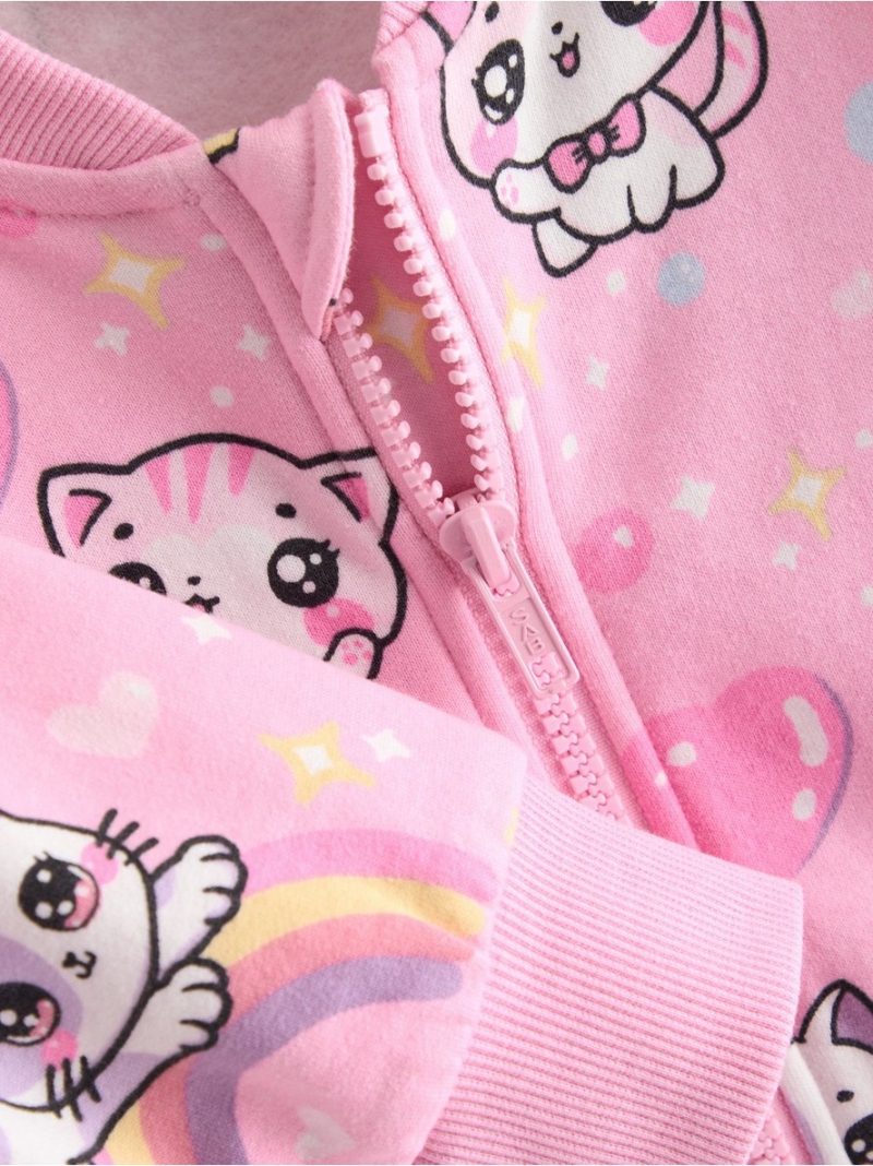 Sweatshirt with zip closure - 3010337-3679