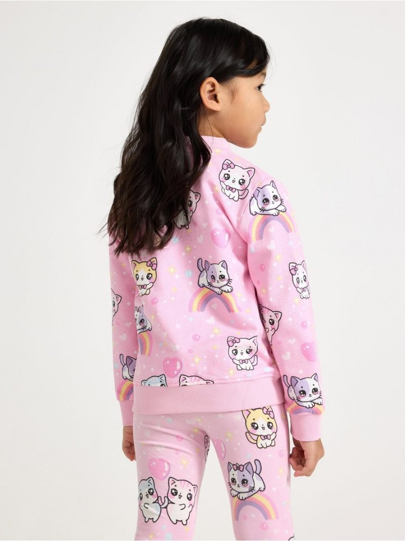 Sweatshirt with zip closure - 3010337-3679