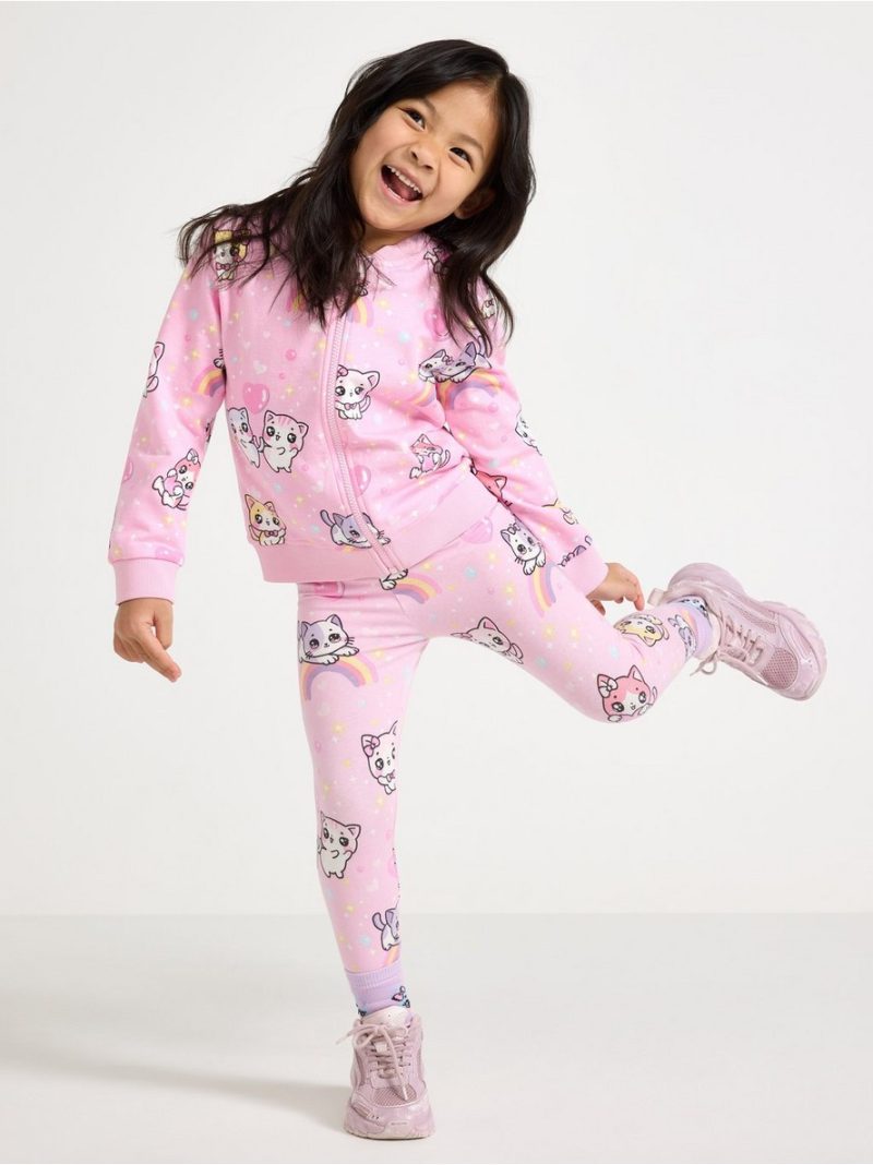 Sweatshirt with zip closure - 3010337-3679