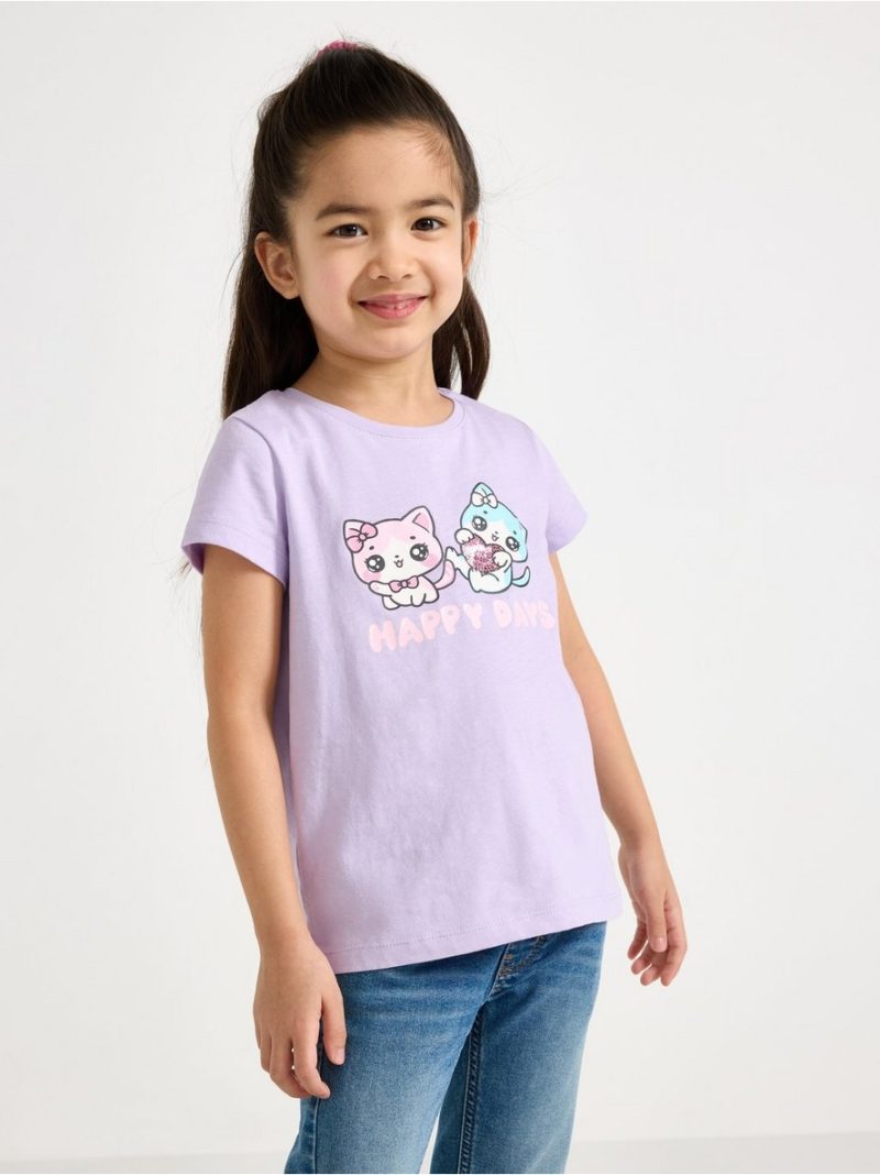 Short-sleeved top - 3010436-4813