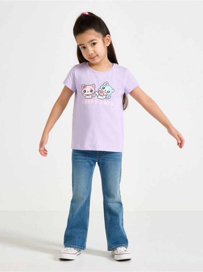 Short-sleeved top - 3010436-4813
