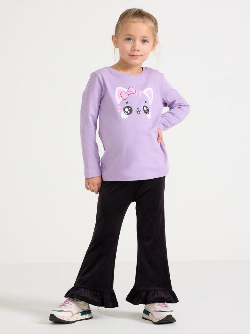 - Leggings in velour Leggings in velour - 3010437-80