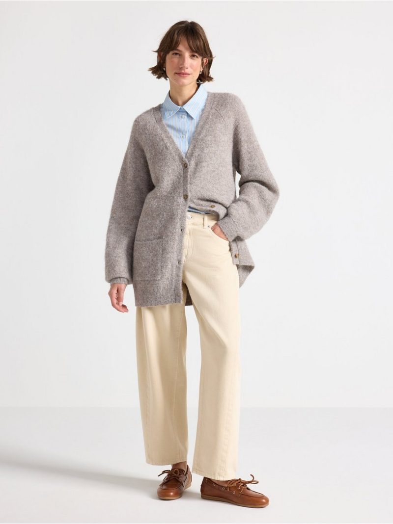 BARREL jeans with ankle length - 3010468-9609