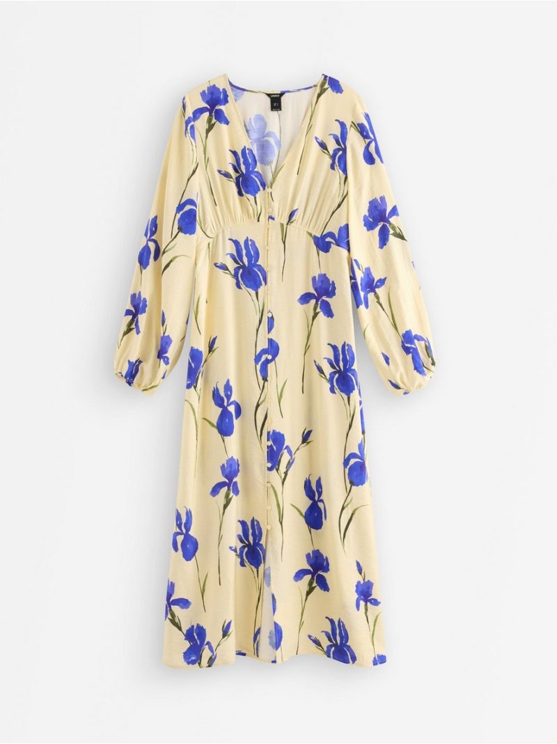 Patterned midi dress - 3010524-9427