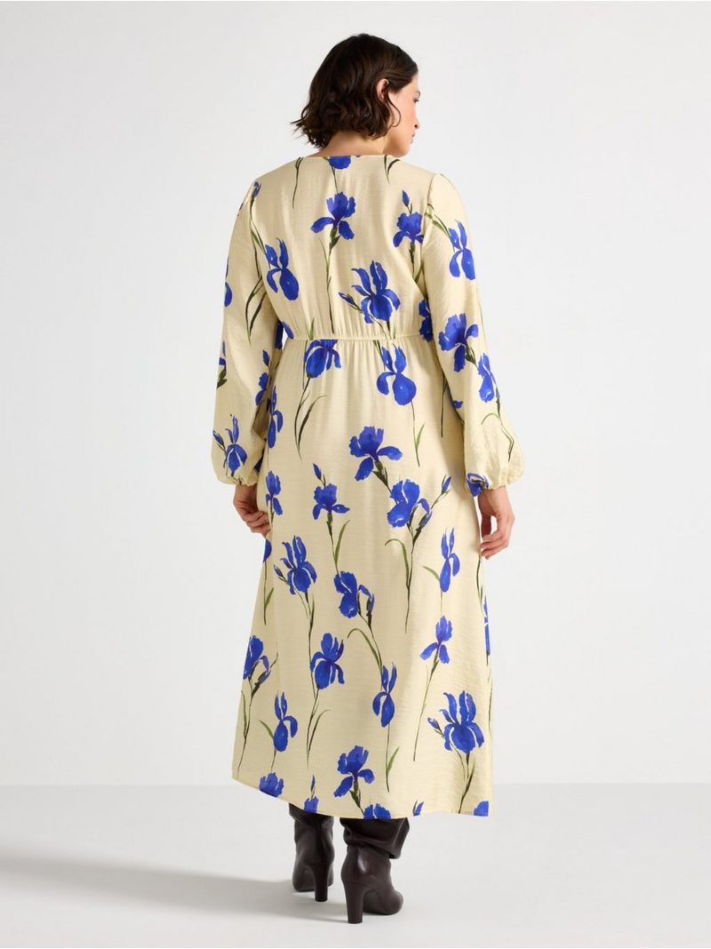 Patterned midi dress - 3010524-9427