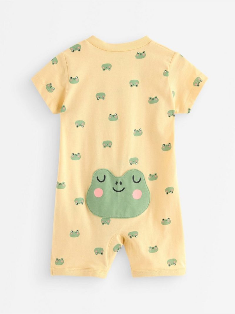 Pyjama romper with application at the back - 3010550-1877