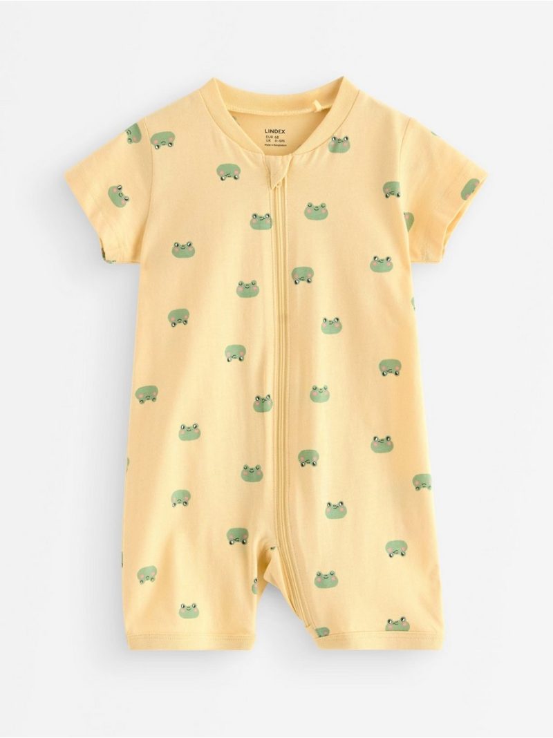 Pyjama romper with application at the back - 3010550-1877