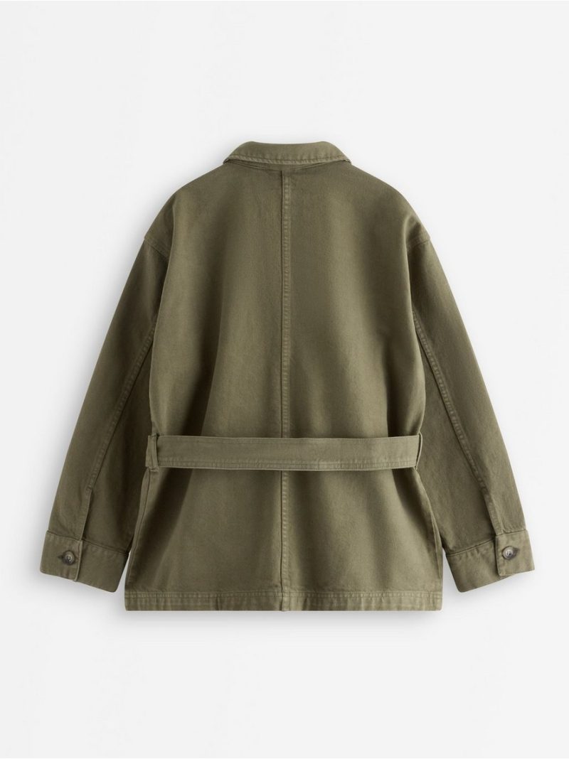 Jacket in cotton twill - 3010559-6745