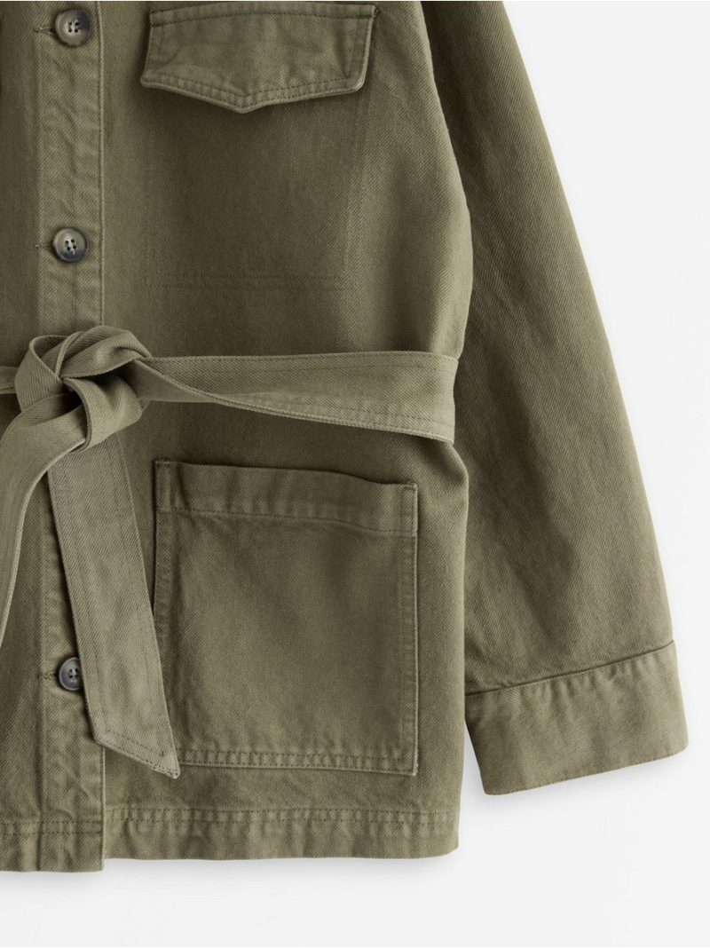 Jacket in cotton twill - 3010559-6745