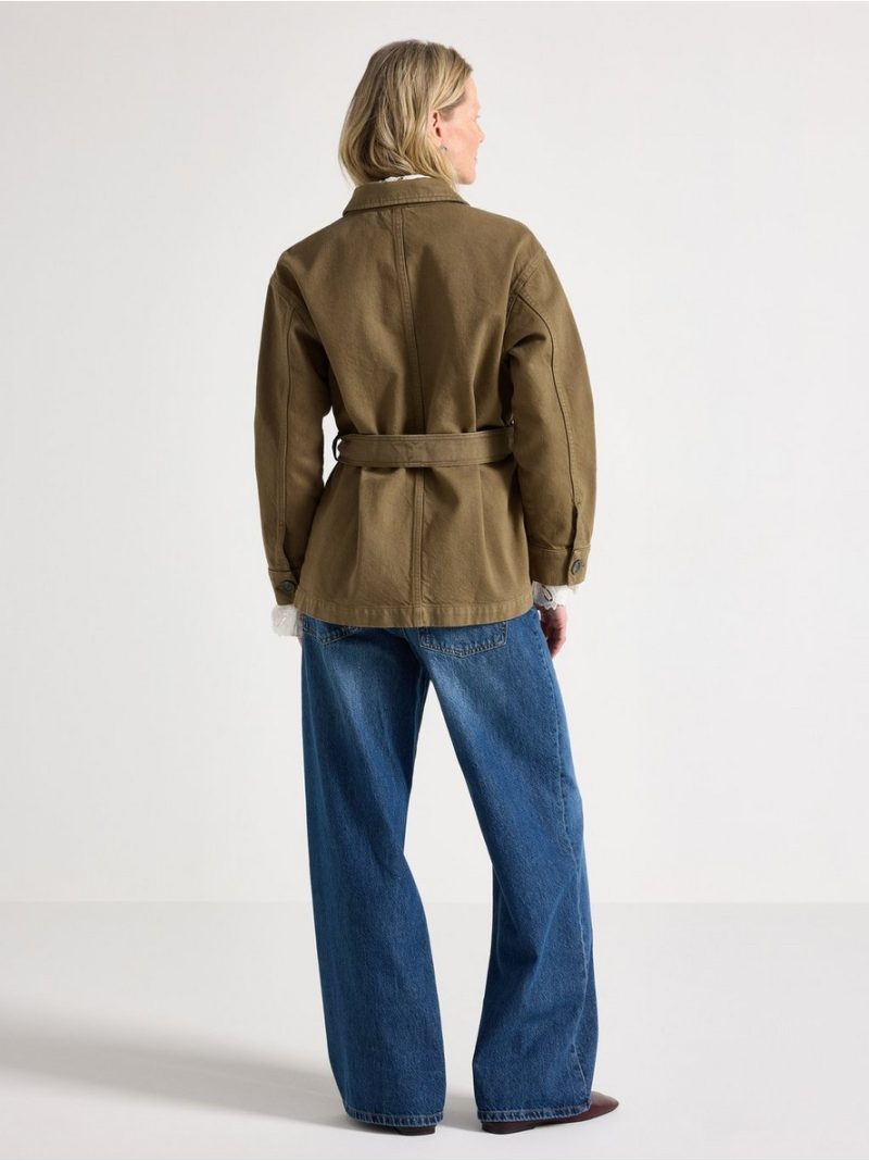 Jacket in cotton twill - 3010559-6745