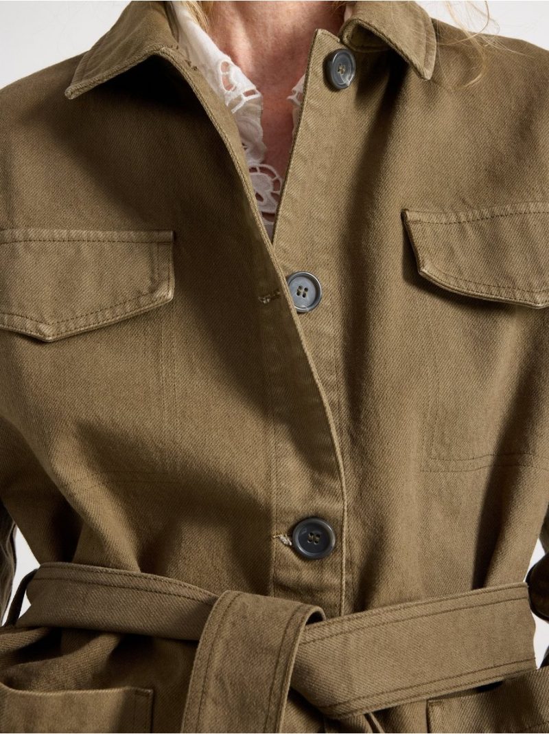 Jacket in cotton twill - 3010559-6745