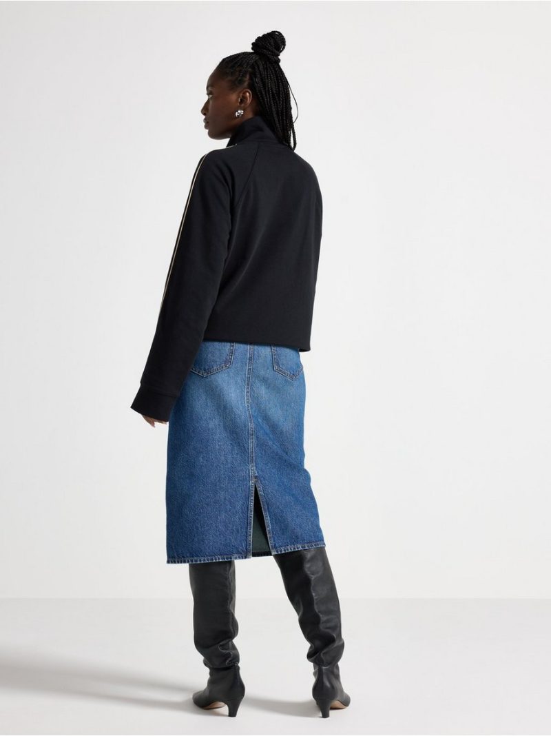 Midi skirt in denim - 3010610-822