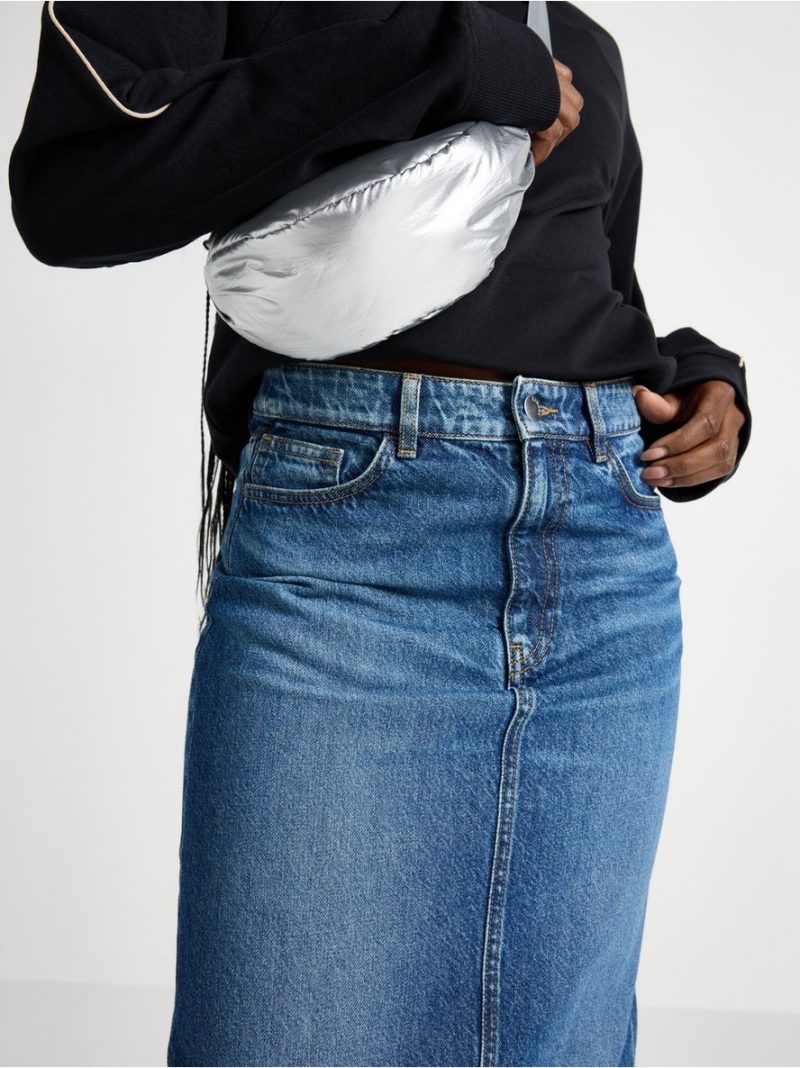 Midi skirt in denim - 3010610-822