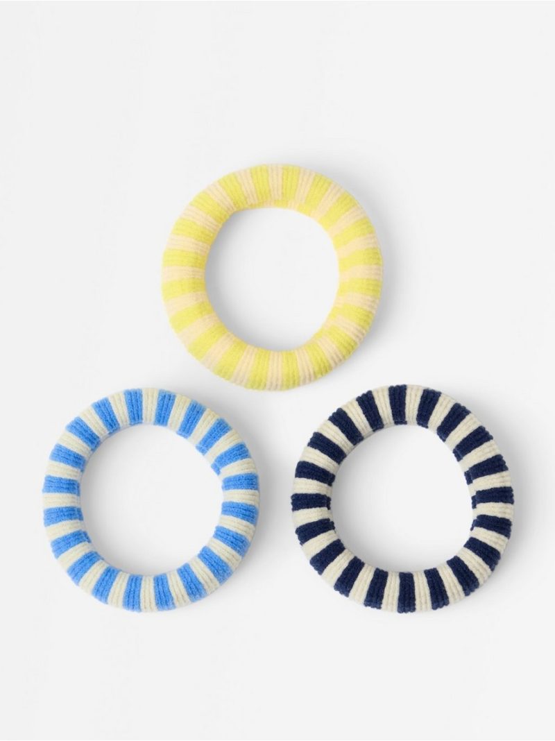 3-pack hair elastics - 3010710-1310
