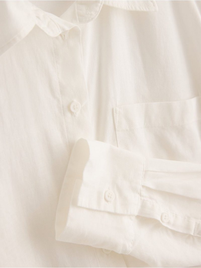 Shirt in linen blend - 3010721-70