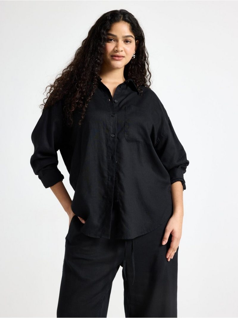 - Shirt in linen blend Shirt in linen blend - 3010721-80