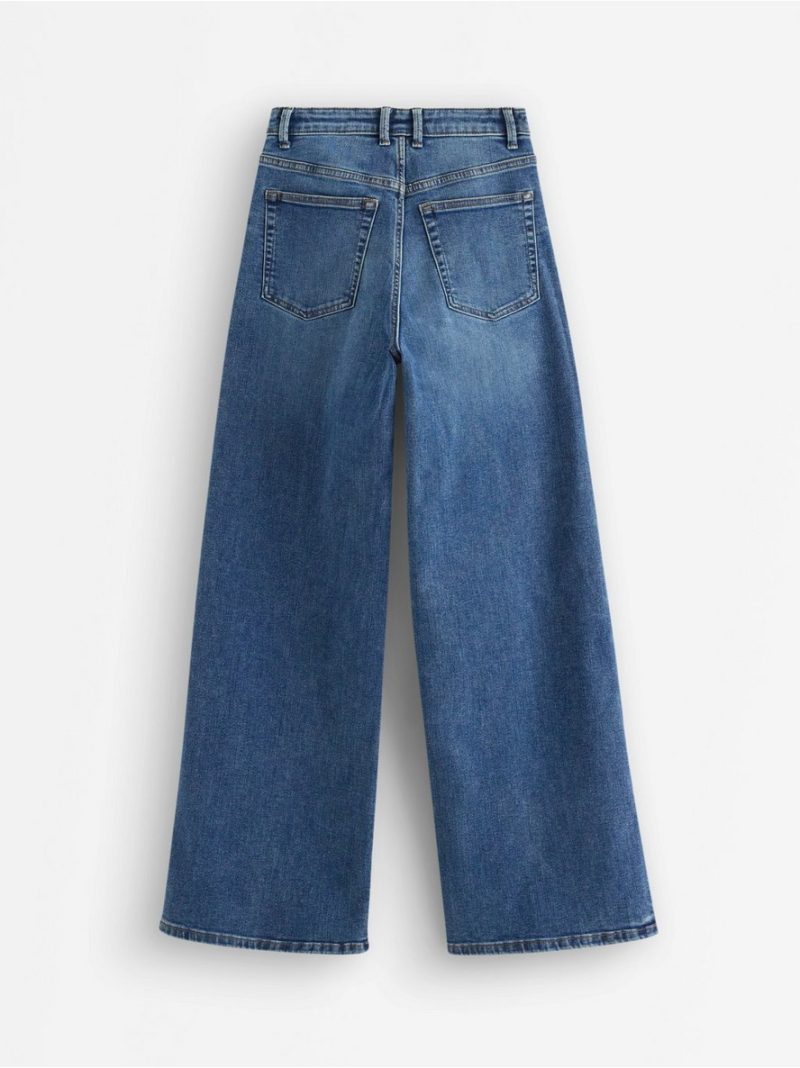 Wide jeans with high waist - 3010732-790
