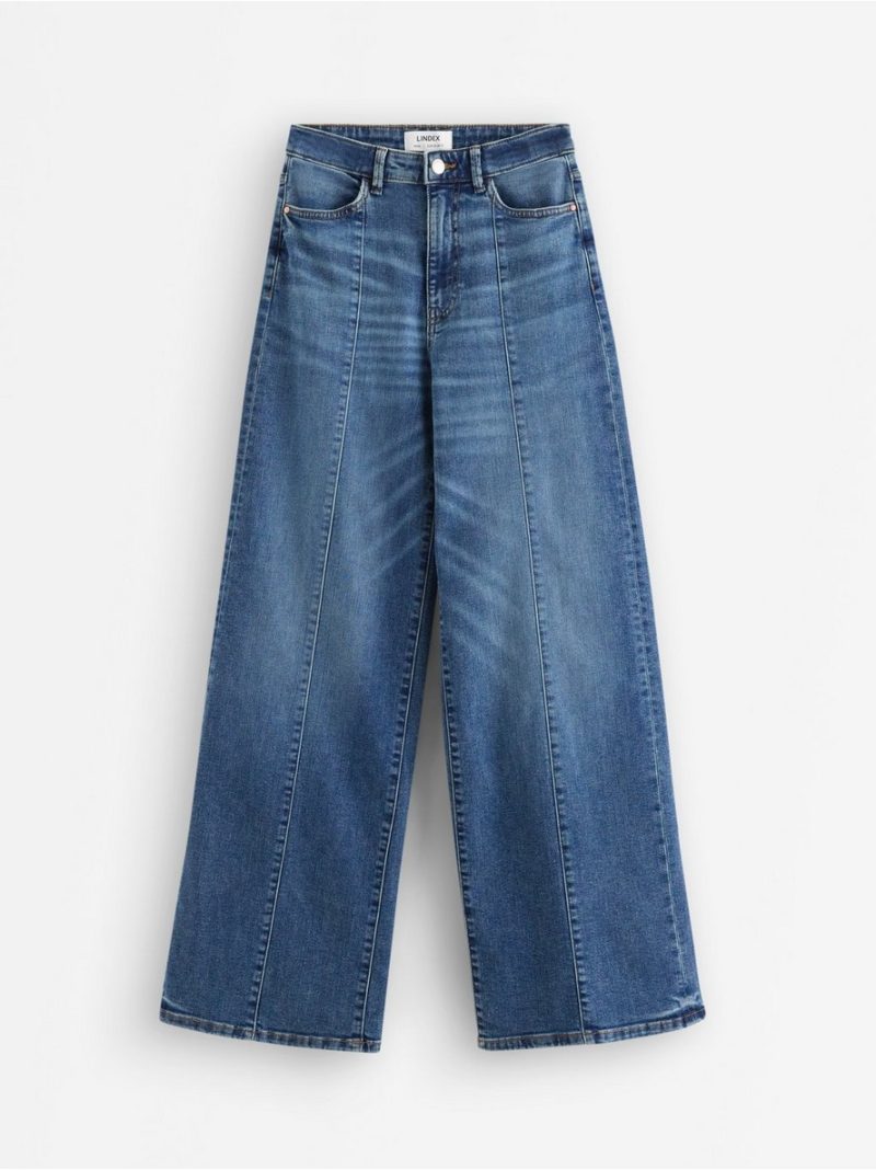 Wide jeans with high waist - 3010732-790