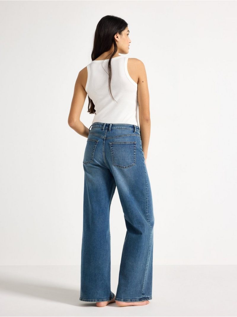 Wide jeans with high waist - 3010732-790