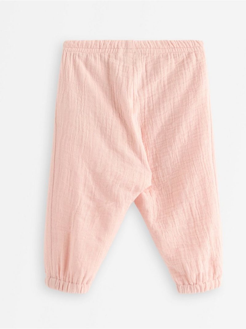 Trousers in cotton gauze - 3010761-6928