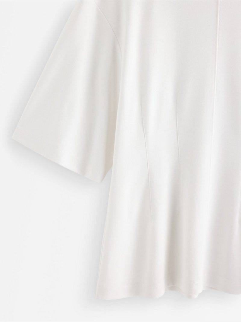 Peplum top in punto - 3010860-70