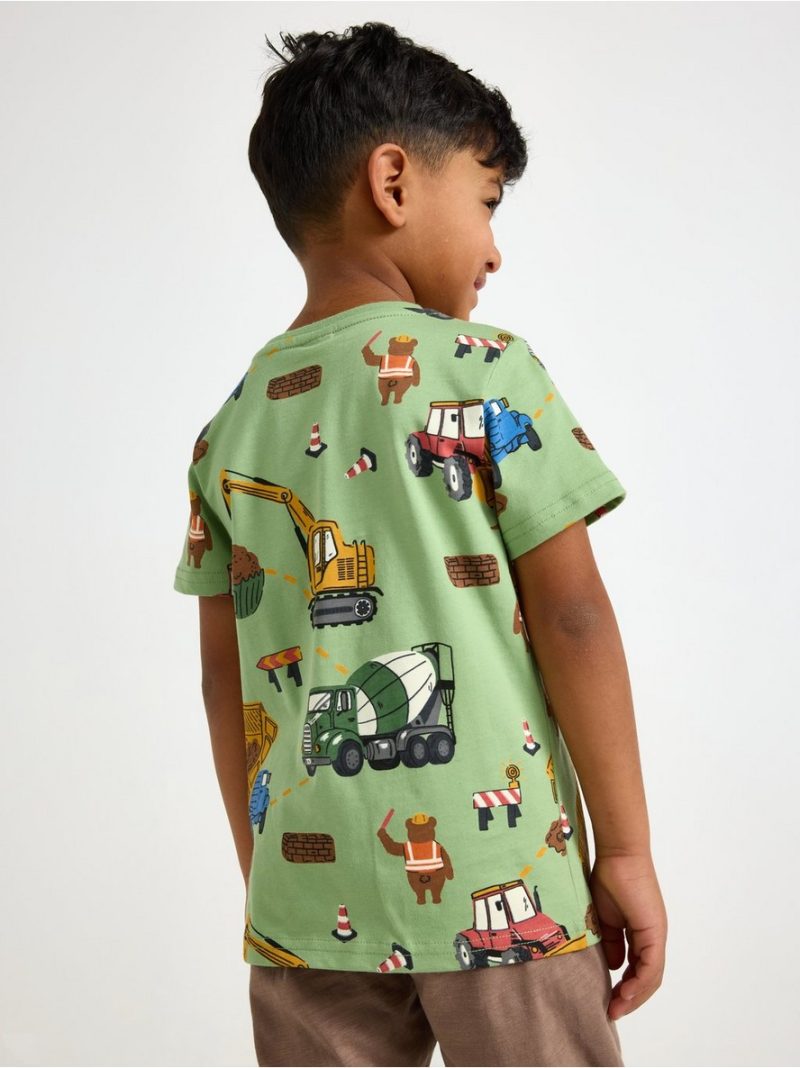 Short-sleeved top - 3011011-6454