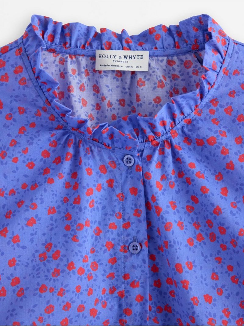 Blouse with hearts - 3011067-8467